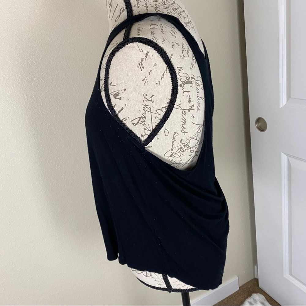 Black Soft Racerback Tank Top - Picture 5 of 8